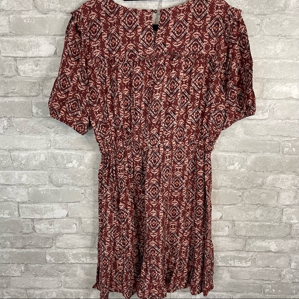 Maurices Mixed Print Ruffle Mini Dress - Picture 4 of 6